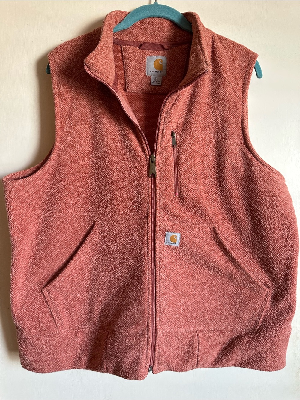 Carhartt Coral Zip-Up Sherpa Fleece Vest
